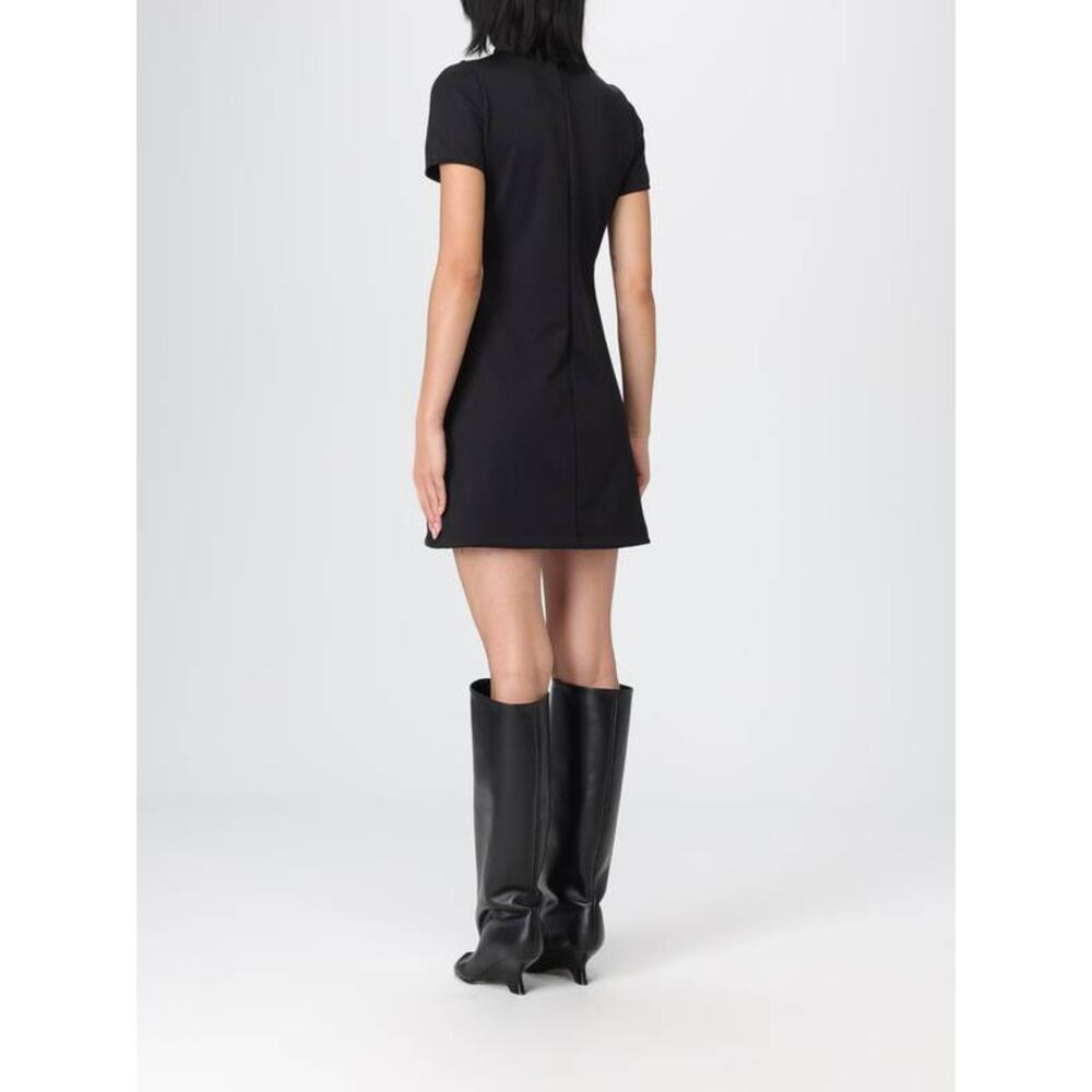 Courrèges Interlock Tracksuit Mini Dress in Black S - Picture 5 of 5